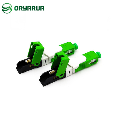 H09 APC Fast Connect Fiber Connectors IL 0.3dB RL 40dB Interferometer Pass