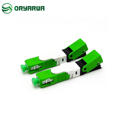 H09 APC Fast Connect Fiber Connectors IL 0.3dB RL 40dB Interferometer Pass