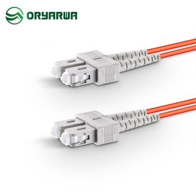 Sc UPC aan van het de Vezel Optische Multimode Flard van Sc UPC het Duplexkoord OM2